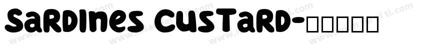 Sardines Custard字体转换